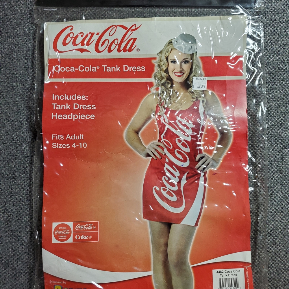 Coca-Cola Costume with Headpiece